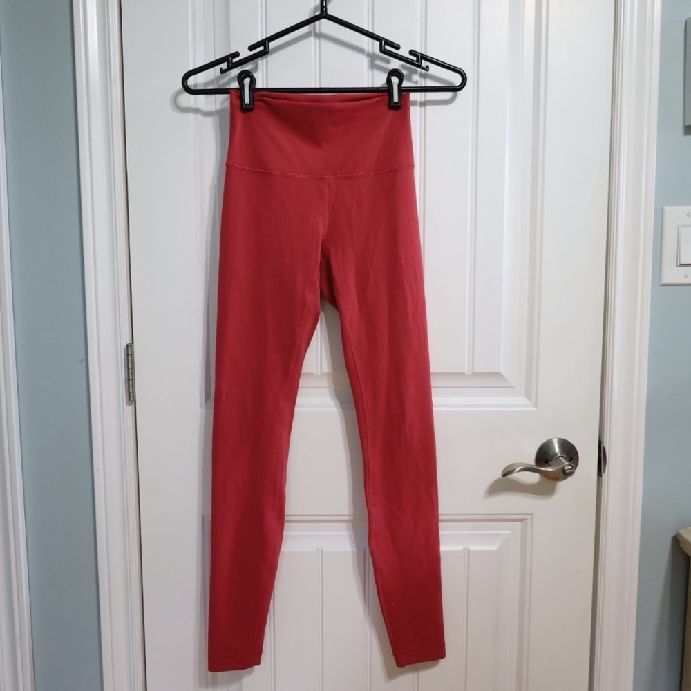 Lululemon Wunder Train High-Rise Tight 28" Brier Rose Womens Size 4 - Picture 2 of 8